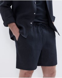 UNISON - Linen Pull On Short