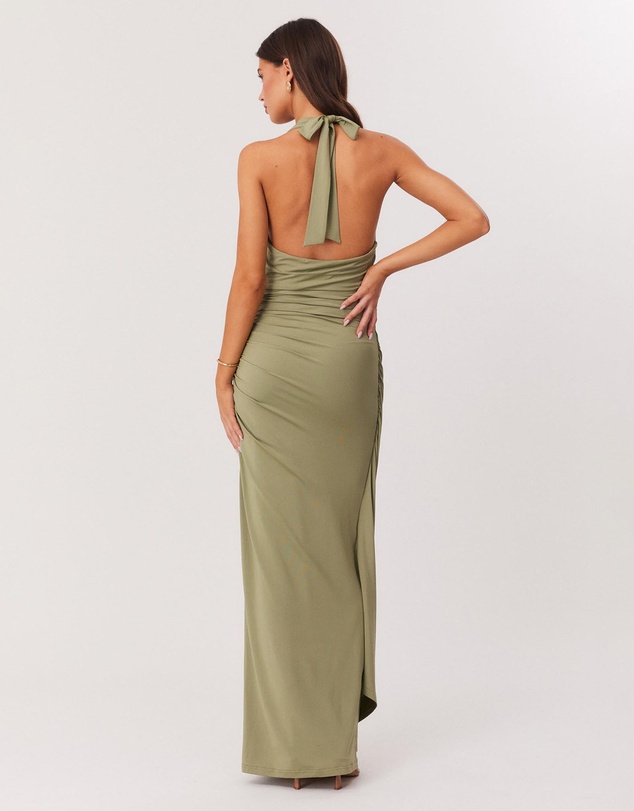 SNDYS - Arlina Halter Maxi Dress