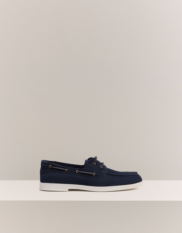 Trenery - Keeling Boat Shoe in Navy