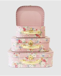 Alimrose - Kids Carry Case Set Vintage Rose