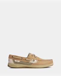 Sperry - Bluefish 2-Eye Leather Linen Oat- Women's