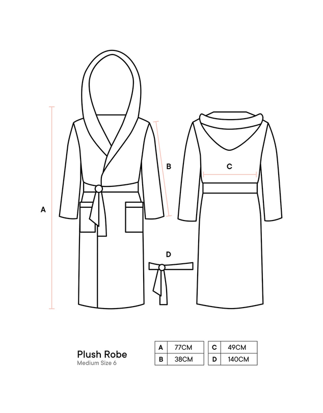 Linen House Kids - Ocean City Plush Kids Robe