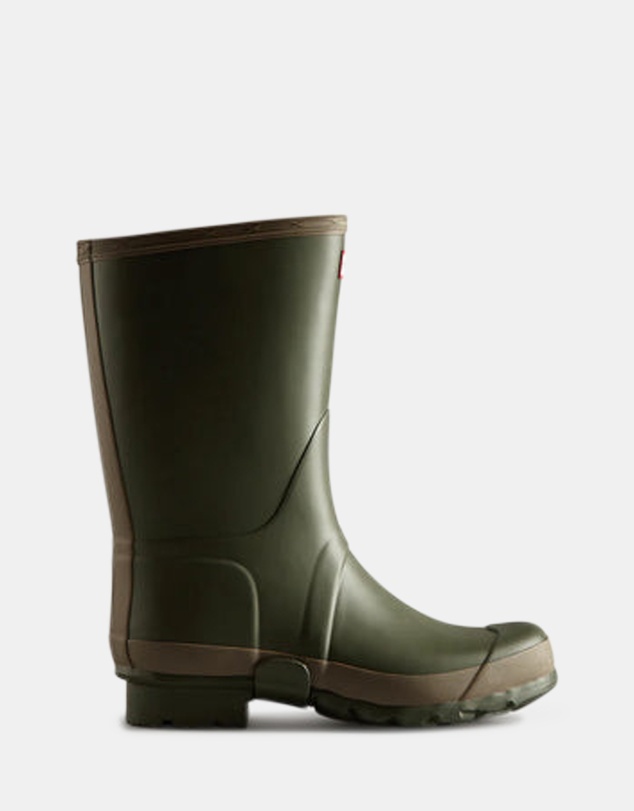 Hunter - Men's Gardener Boot Dark Olive/Clay