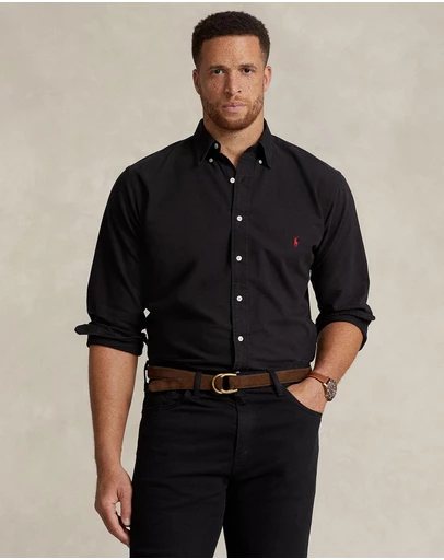 Polo Ralph Lauren - ICONIC EXCLUSIVE - Big & Tall Garment-Dyed Oxford Shirt