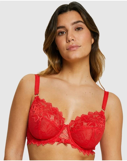 Sans Complexe - Arum Prima Underwire Unlined Scalloped Lace Bra