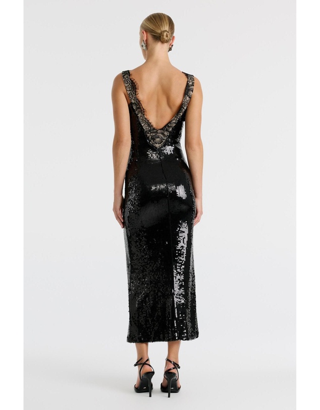 Bardot - Torie Lace Sequin Maxi Dress