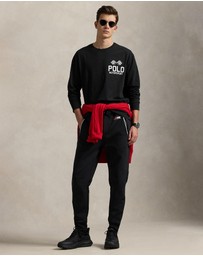 Polo Ralph Lauren - Classic Fit Slub Jersey Graphic T-Shirt