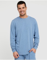 Bamboo Body - Men's Long Sleeve Crew Neck