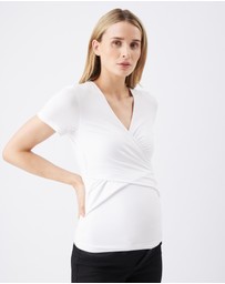 Ripe Maternity - Luxe Knit Embrace Nursing Tee