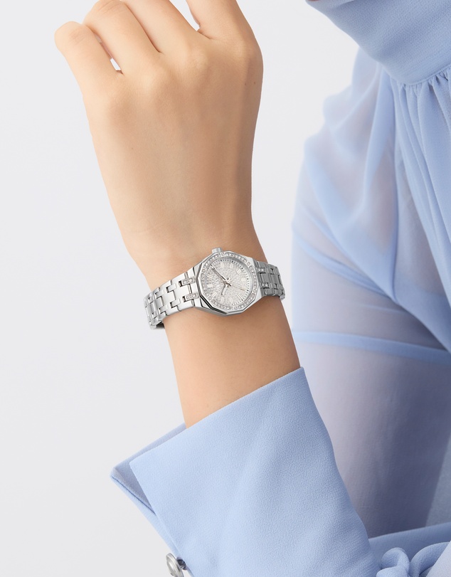 GUESS - Guess Pixie Ladies Silver Tone Analogue Watch