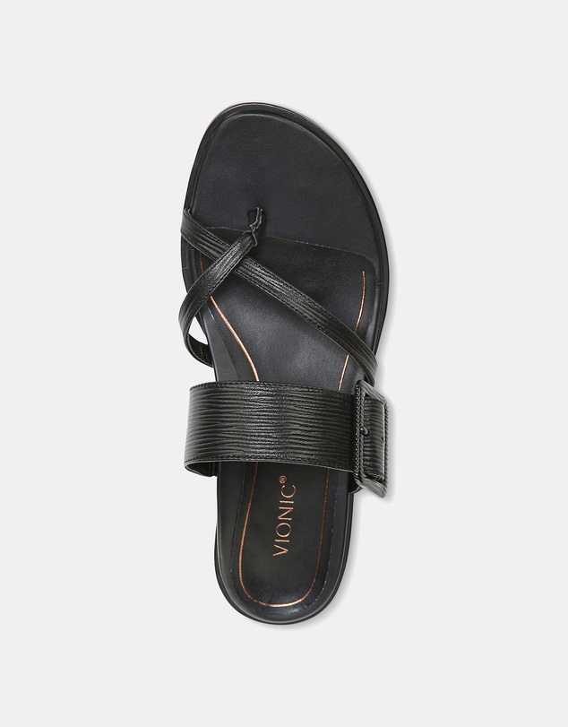 Vionic - Julep Sandal - Black Wavy