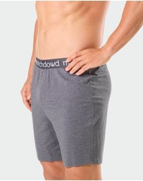 Mitch Dowd - Mitchdowd Mens Soft Bamboo Knit Sleep Short - Grey Marle