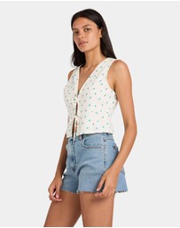 RVCA - Womens Rose Bud Cami Top