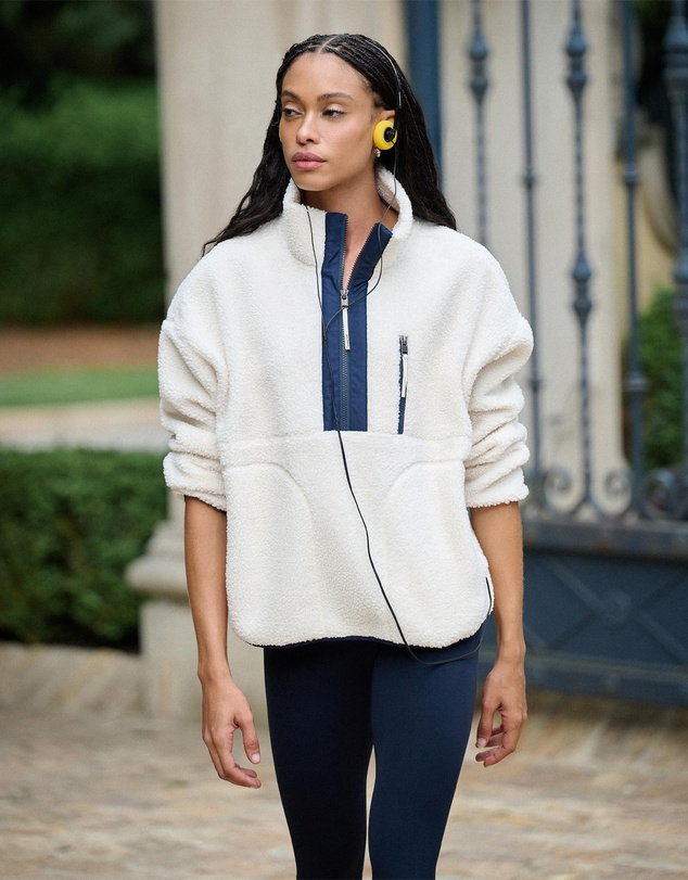 Splits59 - Reese Sherpa Half Zip Pullover
