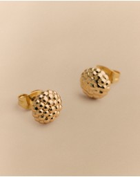 Trenery - Rava Stud Earrings in Gold