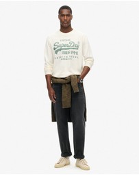 Superdry - Classic Vintage Logo Graphic Long Sleeve Top