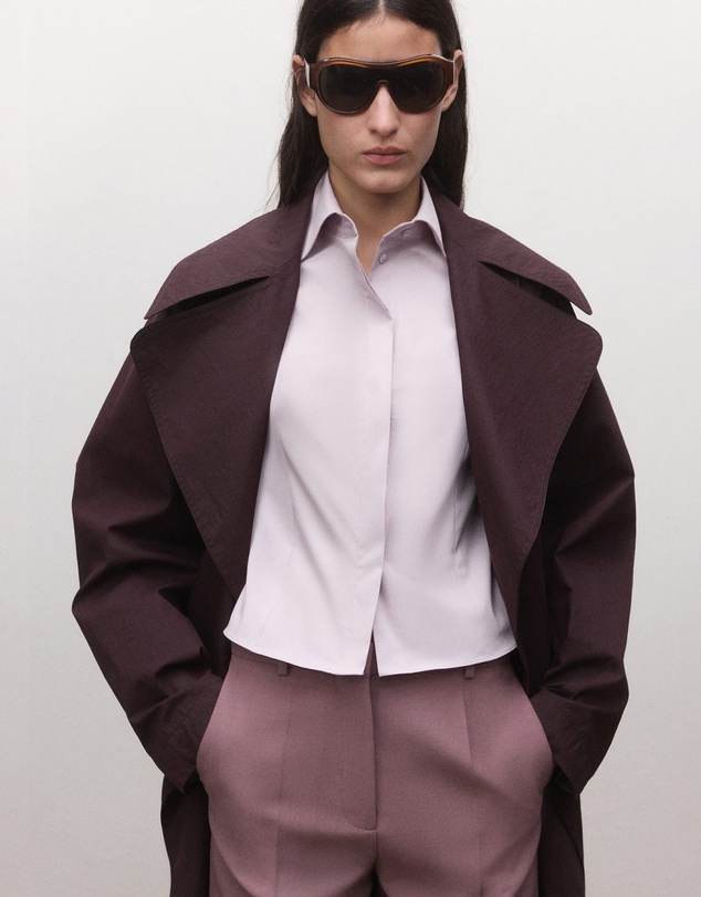 M.N.G - Fitted Cotton Shirt