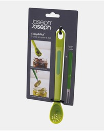 Joseph Joseph - Scoop&Pick™ 2-piece Antipasti Set - Green