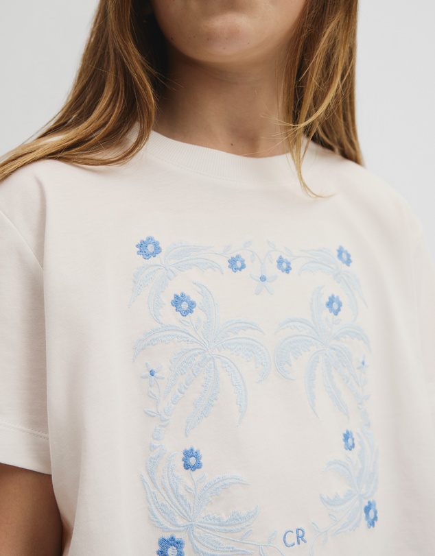 Country Road - Teen Short Sleeve Oversized Print T-shirt