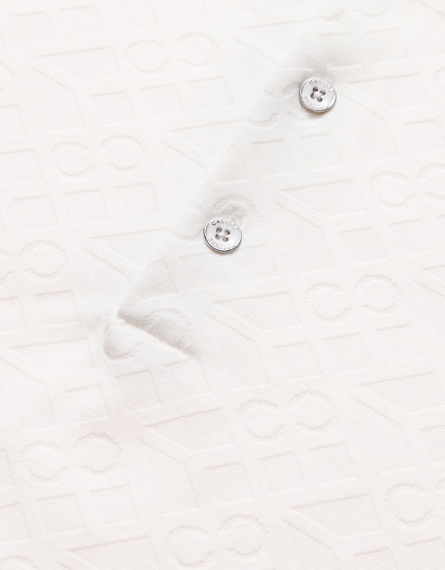 Calibre - Solid Monogram Polo White