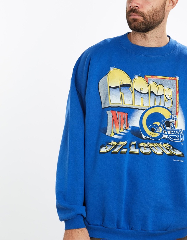 Vintage by The Real Deal - Pre Loved - Vintage 1994 NFL St. Louis Rams Sweatshirt