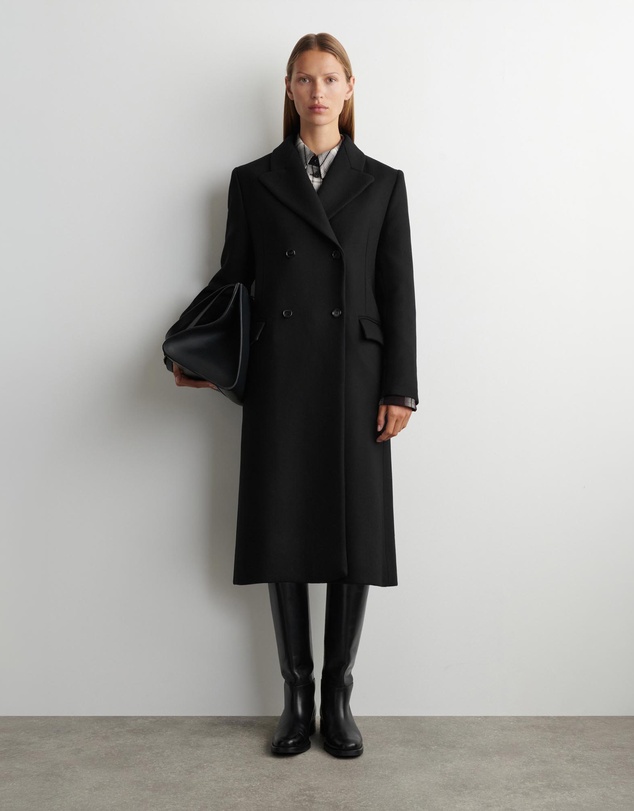 COS - Tailored Double-Breasted Wool Coat
