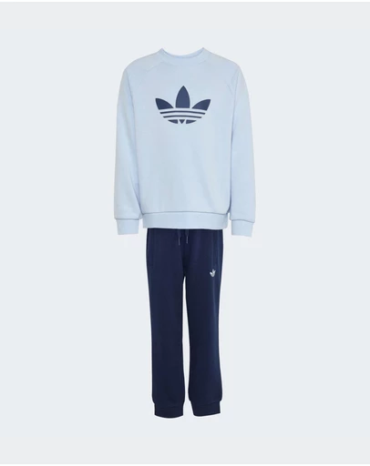 adidas Originals - Trefoil Loose Crew Set - Kids-Teens