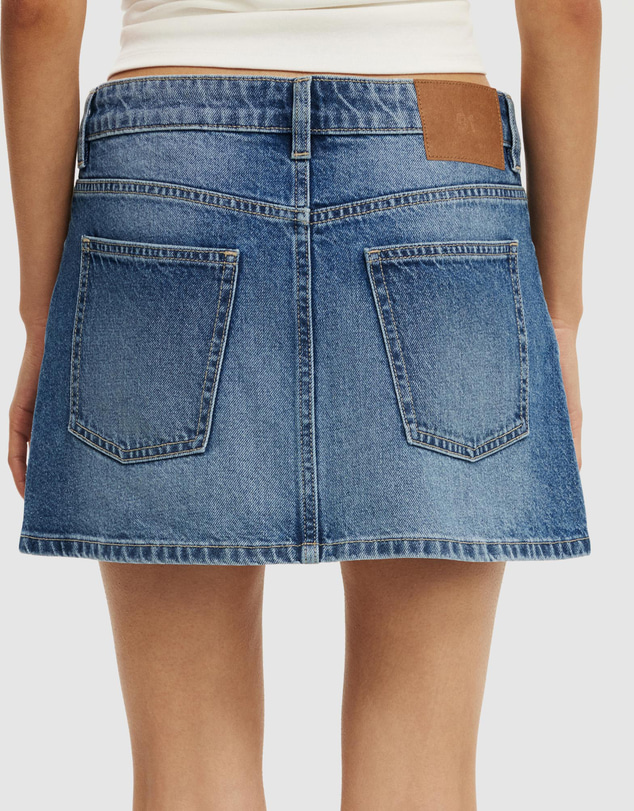 Cotton On - Original Denim Mini Skirt