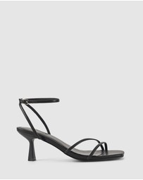 Siren - Saffron Strappy Heels