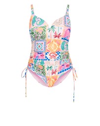 City Chic - Positano Print 1 Piece