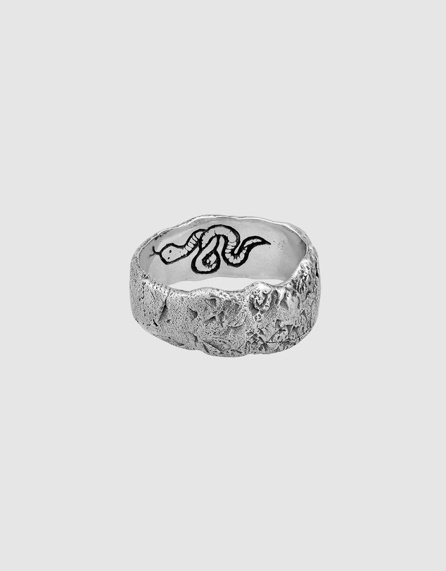 Haze & Glory - ICONIC EXCLUSIVE - Serpent Ring in Oxidised 925 Silver