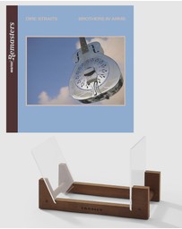 Universal Music - Dire Straits Brothers In Arms - Double Vinyl Album & Crosley Record Storage Display Stand