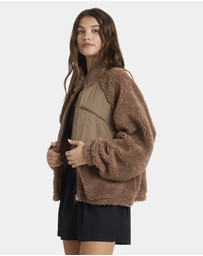 Roxy - Womens At Dusk Fleece Jacket