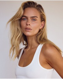 CENDRE - Rosie Huggie Hoop Earrings