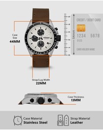 Fossil - Fossil Decker Brown Watch CH2882