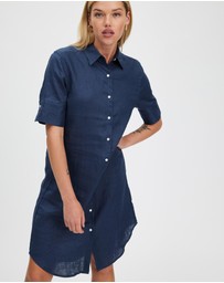 White By FTL - Hettie Shirt Dress