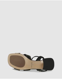 S by Sempre Di - Oriane Block Sandals