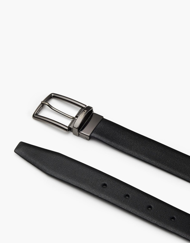 Aquila - Martini Black/Brown Reversible Belt