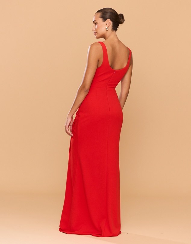 CATHERINE FERRARO - Elena Square Neck Gown