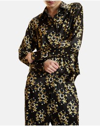 Cynthia Rowley - Silk Wide Leg Pants