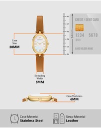 Emporio Armani - Brown Analogue Watch