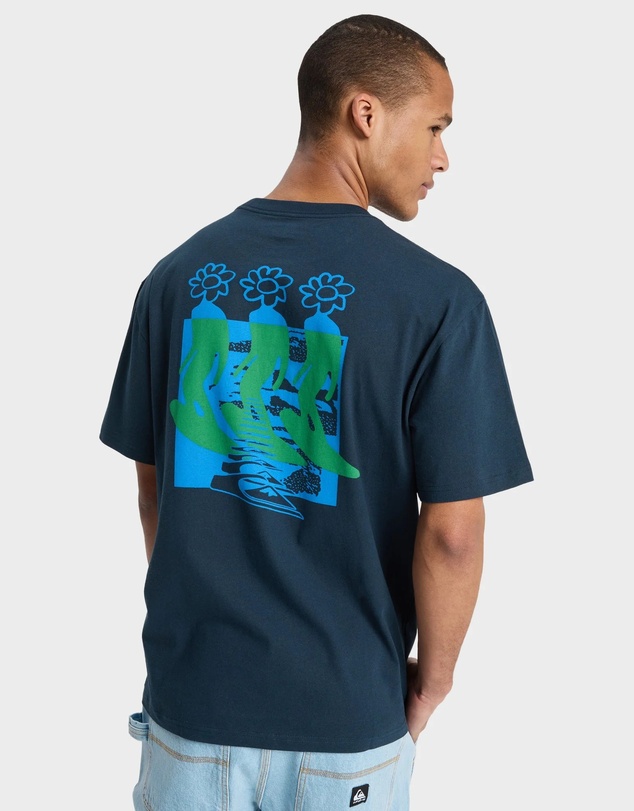 Quiksilver - Mens Sunflowers Surfing T-Shirt