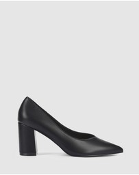 Verali - Elliot Block Heel Pumps