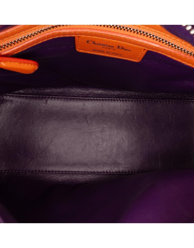 Pre-Loved by Azura Reborn - Pre-Loved Medium Tricolor Lambskin Cannage Lady Dior