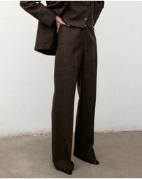 M.N.G - Speckled Wool Trousers