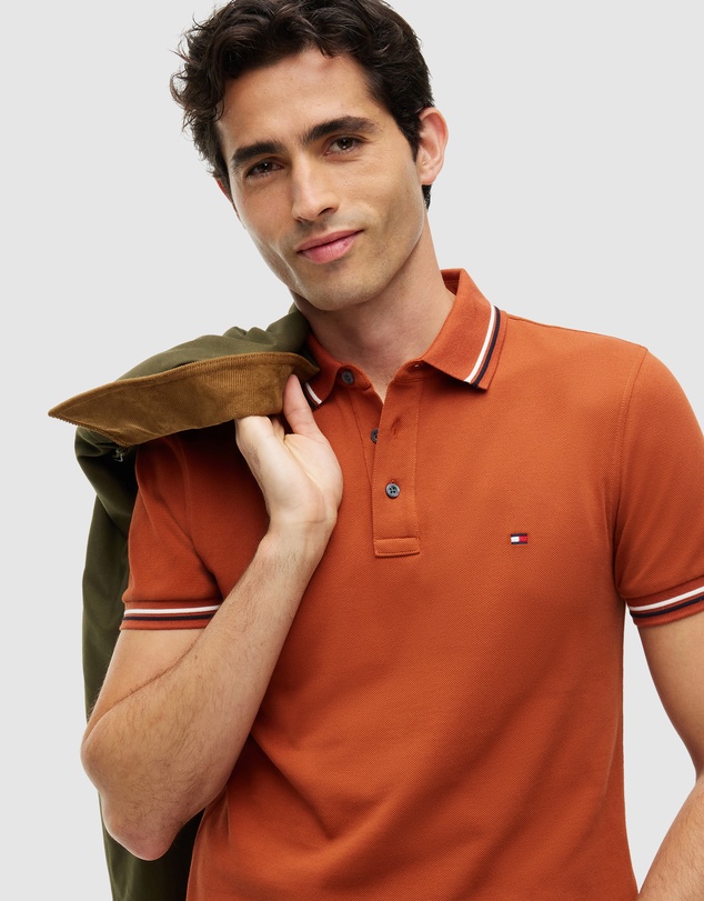 Tommy Hilfiger - Slim Tipped Polo Shirt