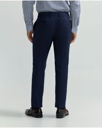 Oxford - Auden Wool Checked Suit Trouser