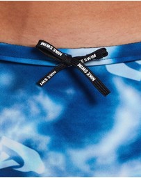Nike - Hydrastrong Multi Print Blue Square Leg Brief