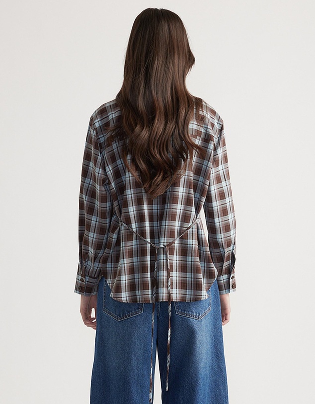 Decjuba - Krystal Tie Check Shirt