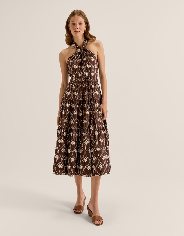 Review - Palms Halter Sun Dress